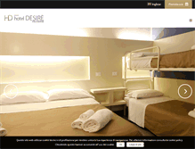 Tablet Screenshot of hoteldesire.net
